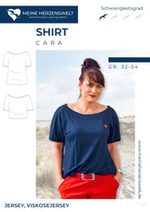 Schnittmuster Shirt Cara meine Herzenswelt